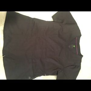 Purple Label Dark Gray Scrubs, top